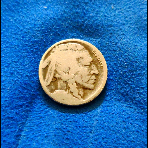 1912 Five Cent Coin - Picture 1 of 4